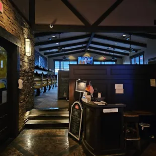 the entrance