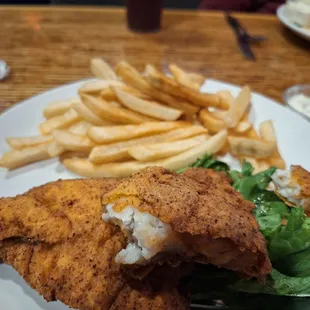 Catfish and fries