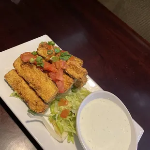 Crispy Zucchini Wedges