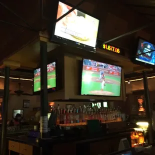 Great day to watch sports and have a refreshing beverage ...