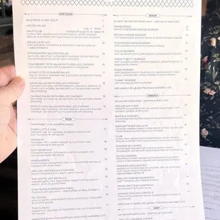 Menu - June 2024