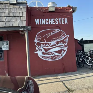 It is the RED  building- Easy to find