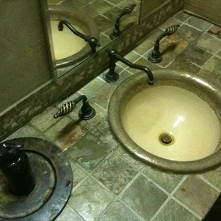 This is the men's bathroom on hole 6!!!