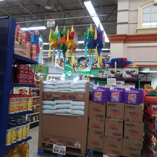 a variety of goods