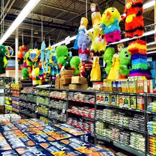 a variety of stuffed animals