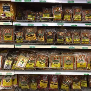 Great Jamaican ingredients, by far the biggest selection I&apos;ve found in Memphis.