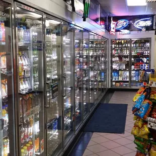 Lots of drink selections