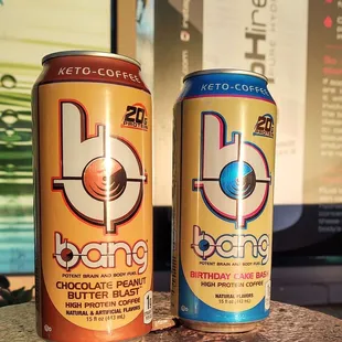 Newest Bang coffee flavors