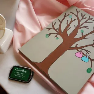 We love hosting showers - great fun to see our clients' creative ideas.