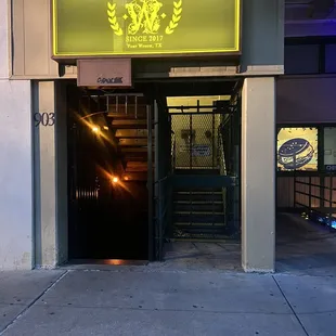 Front entrance