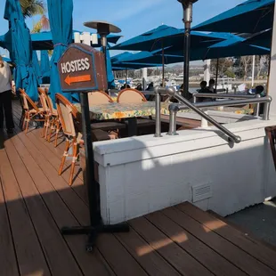 The patio