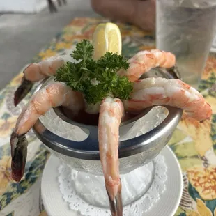 Shrimp cocktail!