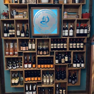 Wine wall