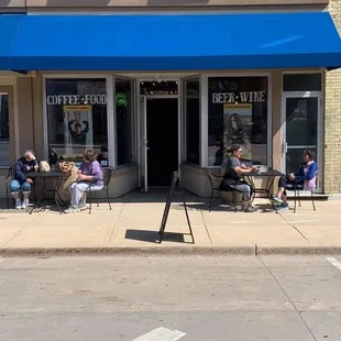 Beautiful day for coffee &amp; sunshine!