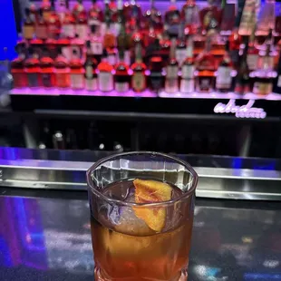 Great bar selection with a skilled bartender