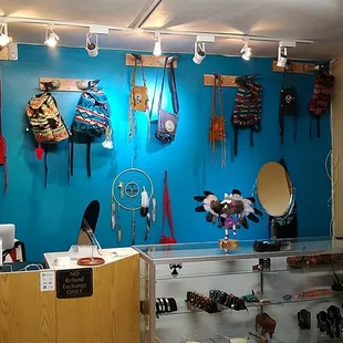 Handbags and backpacks