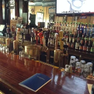 The bar.