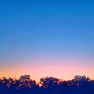 Blissful Friday skies