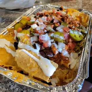 Loaded nachos