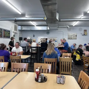 Renovated main dining area