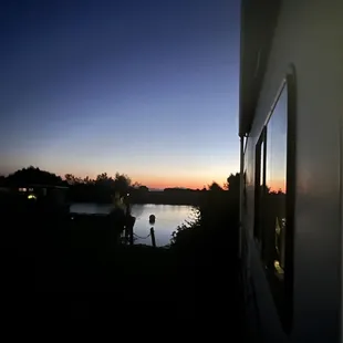 View from the back of our rv