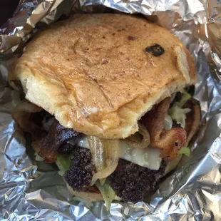 Custom BLT patty melt!