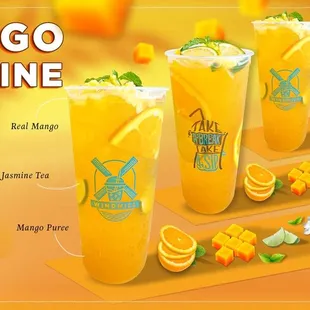 Mango Jasmine Fruit Tea