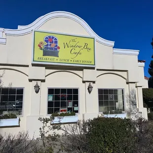 Front of restaurant