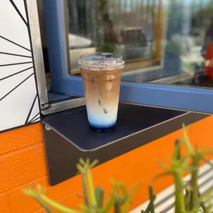 Iced Lavender Macchiato