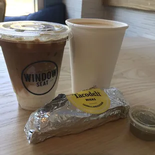Iced Vanilla Latte