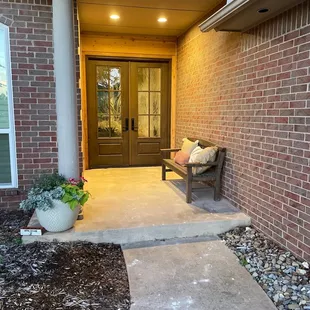 New door just after install