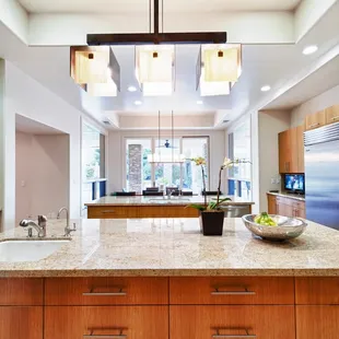 Custom Cabinets and Windows