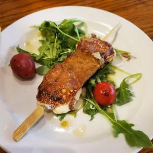 Italian spidini with bagna cauda. Best thing on menu