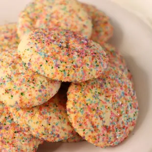We will be making fresh sugar, snickerdoodle, and molasses cookies today.  Yum!