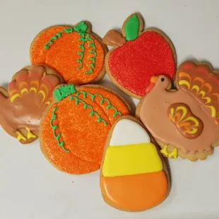 These cute and delectable decorations are usually available in the fall.