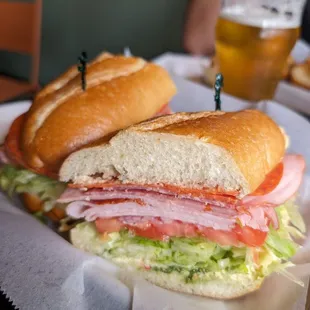 Italian sandwich with no provolone