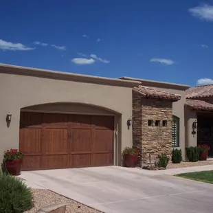 Martin Door with Cedar Overlay