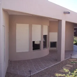 Security Shutters for Back Windows