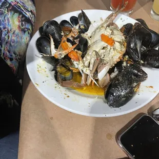 Mussels in Garlic butter