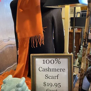 Individual Booth - Cashmere Scarf Sale!