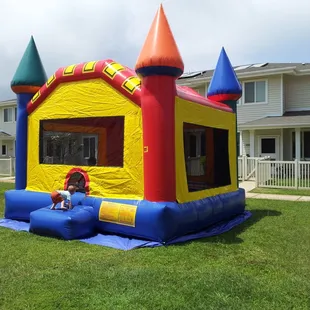 Large and Colorful Bouncy Castles