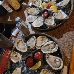 Too many oysters... Won't be craving these for awhile. They were really good though!