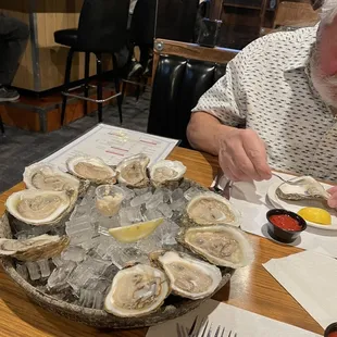 Oysters On The Half Shell
