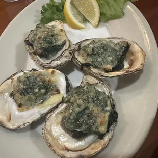 Oysters Rockefeller