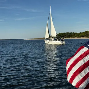 Memorial Day sailing.