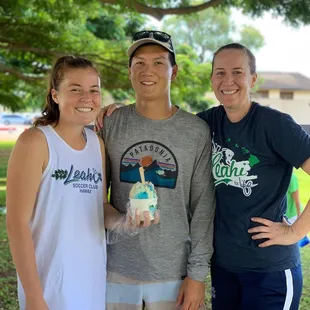 The perfect treat after a long day of soccer.