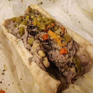 Italian Beef Sandwich