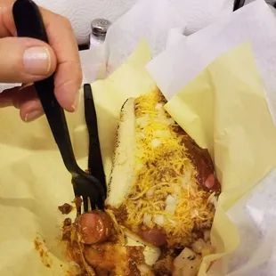 Footling Chili Dog