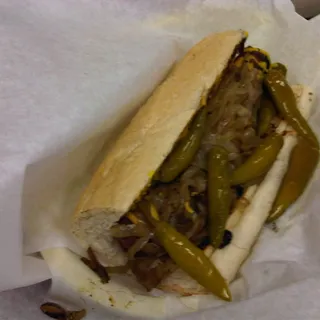 #5. Windy Citys Maxwell Street Polish and Fries