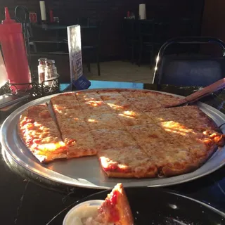 Thin Crust Cheese Pizza